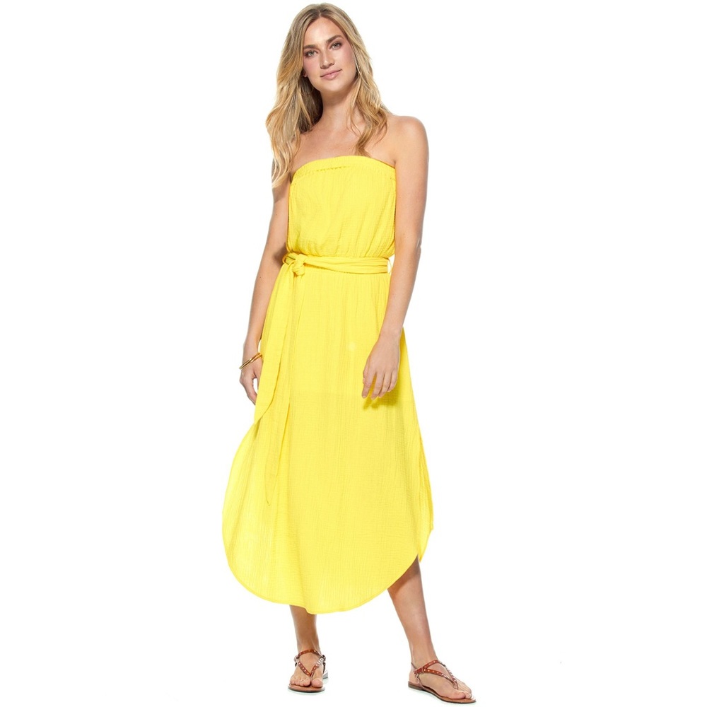 NEW ❗️Scoop Belted Strapless Dress - SCOOP - NWT